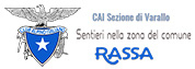 CAI Varallo - Sentieri nel comune di Rassa